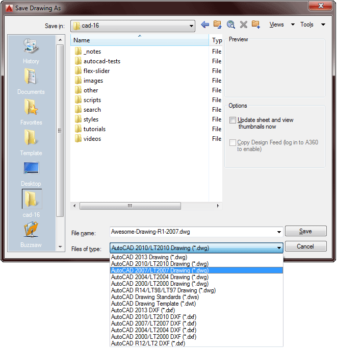 File Formats and Recovery AutoCAD Tutorial and Videos