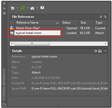 XREf, External Reference Files - AutoCAD Tutorial And Videos