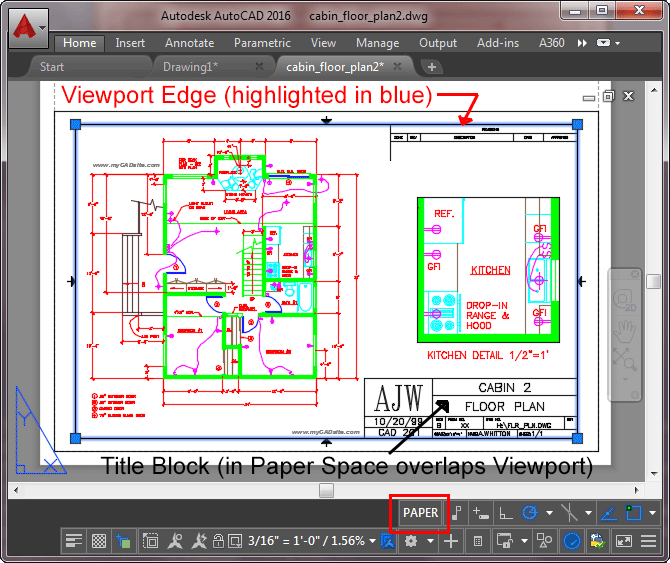 Layouts And Plotting In AutoCAD Tutorial And Videos